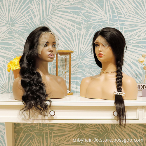 WKS Best High quality 180%-250% Density Swiss lace closure wigs,brazilian 5x5 closure wigs,Cuticle aligned virgin wig